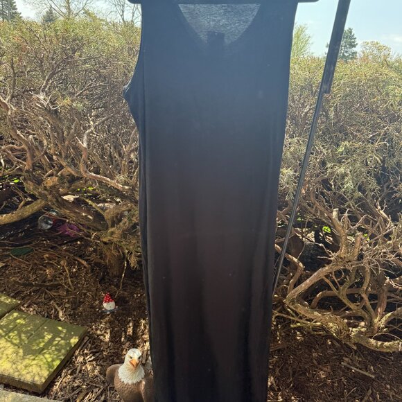 Avenue Body Maxi Tank Style Nightgown MEOW Sexy Cat Black Graphic Size 18/20 NWT - Picture 11 of 11